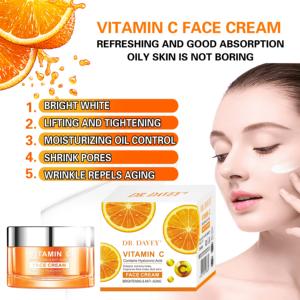DR.DAVEY Good Selling Vitamin C <span class=keywords><strong>Crema</strong></span> facial <span class=keywords><strong>Crema</strong></span> nutritiva antiarrugas <span class=keywords><strong>para</strong></span> cara y <span class=keywords><strong>cuerpo</strong></span> - Product Image 4