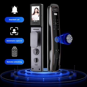 Wifi hoàn toàn tự động khóa thông minh với 3D mặt nhận dạng vân tay sinh trắc học cho gỗ thép cửa đám mây lưu trữ dữ liệu khóa thông minh - Product Image 5