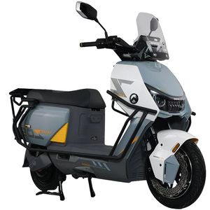 <span class=keywords><strong>Moto</strong></span> électrique rapide avec batterie 72V de grande capacité, moteur haute puissance 4000W et pneus semi-pneumatiques. - Product Image 2