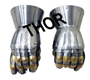 Guantes Medievales Funcionales, Armadura, Guantes Medievales Usables, Armadura de Guantes - Product Image 1