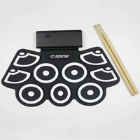 Bora toptan davul Pad Roll Up bateri seti elektronik davul seti Drum Electronica çocuk oyuncakları müzik aletleri