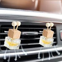 Huile essentielle désodorisant évent clip auto parfum voiture suspendu diffuseur bouteille vide pour aromathérapie parfum ornement décor