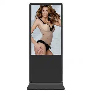 Supporto da pavimento LCD supporto interattivo lettore multimediale segnaletica digitale e display