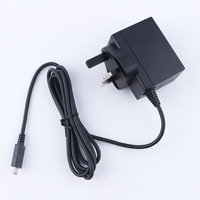 Remplacez l'adaptateur secteur filaire 110-220V par un cordon de charge rapide Type-C parfaitement compatible pour la console Switch