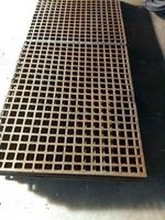Couvercle de regard rond en fonte d'acier pour égout, personnalisable par le fabricant, pour allée extérieure, vente chaude