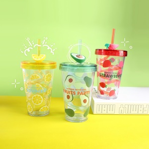 Vaso Brillante <span class=keywords><strong>de</strong></span> Una Sola Capa <span class=keywords><strong>de</strong></span> 480 ml con Tapa y Pajita para Frutas, Ideal para Botellas <span class=keywords><strong>de</strong></span> Agua en Campamentos y Aventuras al Aire Libre, Éxito <span class=keywords><strong>de</strong></span> Ventas en TikTok - Product Image 1