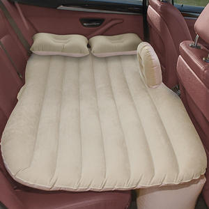 Lit gonflable pour voiture, coussin d'air pour siège arrière de SUV, lit de voyage confortable pour l'intérieur de la voiture, matelas de couchage confortable pour les longs trajets - Product Image 1