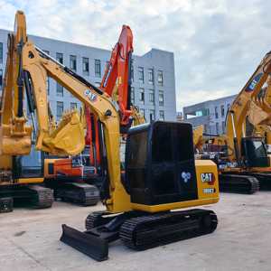Excavatrice CAT 306E2 d'occasion, système hydraulique stable, moteur d'origine, force de creusement puissante, train durable, prête à être expédiée - Product Image 5