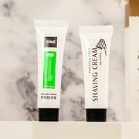 Crème à raser jetable 10 ml pour hôtels, pour un rasage doux et facile, vente en gros