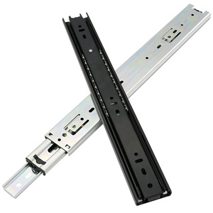 HVPAL45KG Glissières de tiroir à roulement à billes à usage intensif 3 sections 8-40 pouces à encliqueter | <span class=keywords><strong>Quincaillerie</strong></span> pour meubles d'armoire - Product Image 4