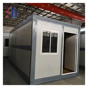 SH Novo Tipo Dast Container Habitação Refugiados Defesa Sísmica Dobrável Casa 40Ft 20Ft Empilhável Modular Luz Aço Casa