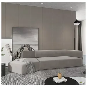 Современный дизайн белый роскошный диван специальной формы ткани удобное кресло диван