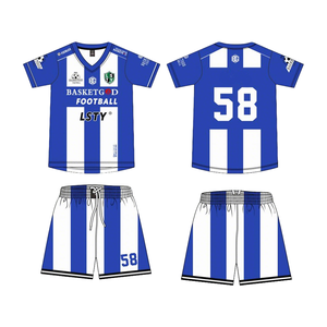 Vente en gros Maillot de football rétro personnalisé de haute qualité pour entraînement Ensemble de football <span class=keywords><strong>Ronaldo</strong></span> Maillot de football respirant - Product Image 2