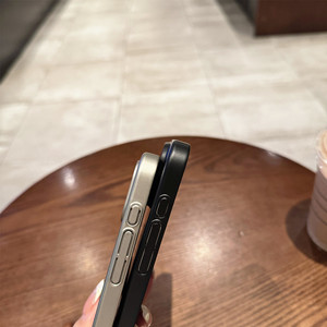 Siêu mỏng mỏng trường hợp điện thoại cho Iphone 11 12 13 14 15 16 Pro Max 16e không dây sạc từ mạ kim loại phong cách PC Bìa - Product Image 4