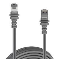 Kabel Ethernet Starlink Mini Starlink V3/V4/Mini CAT5E FTP 24AWG 9-Core PVC Tahan Air RJ45 Kabel Jaringan Pengganti 1000Mbps