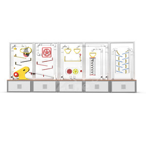 विज्ञान बॉल पूल पहेली दीवार उपकरण बच्चों इंटरैक्टिव गेंद खेल इनडोर मैदान वैक्यूम ट्यूब इंटरैक्टिव गेंद दीवार खेल - Product Image 4