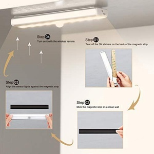Promotion Product <b>LED</b> Night <b>Light</b> USB Rechargeable Energy-saving Bedroom Motion <b>Sensor</b> Cabinet <b>Light</b> - Product Image 4