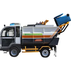 Camion porte-ordures électrique de la nouvelle collection, traitement des déchets