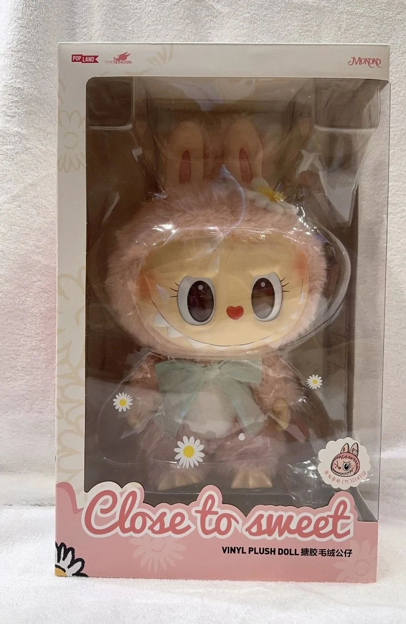 ぬいぐるみ POPMART Mokoko CloseToSweet LABUBU Labubu Mokoko Close to Sweet Vinyl Plush Doll Pendant