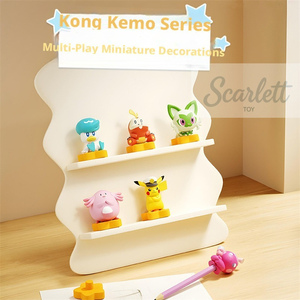 Figurine Pokémon authentique <span class=keywords><strong>de</strong></span> la série multi-joueurs Fun, boîte mystère, Captain <span class=keywords><strong>Pikachu</strong></span>, petits ornements <span class=keywords><strong>de</strong></span> bureau, jouets et objets <span class=keywords><strong>de</strong></span> collection tendance - Product Image 2