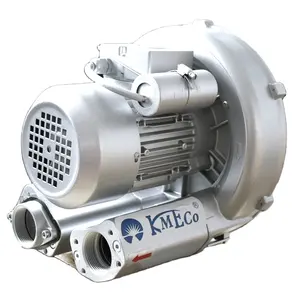 KMECO 11 KW 220 / 380 V מדורג מתח נמוך רעש אלומיניום סגסוגת אוויר טבעת מפוח