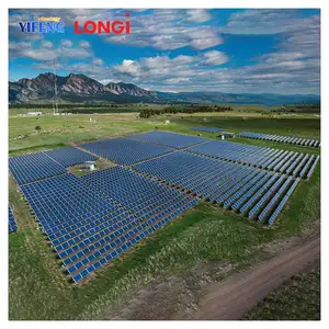 受欢迎的隆基太阳能电池板隆基550中国供应商Hi-MO 5 LR5-72HBD 535W 540W 545W 550W 555W Bificial Mono半太阳能电池板