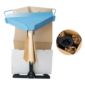 New Design Recycling Fill Brown White Color Paper Filling Packaging Machines For Home Use