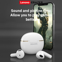 ERAZER X16Pro TWS Earphone Headphone Nirkabel untuk BT 5.4 Latensi Rendah Suara Surround Panoramic Tanpa Peredam Kebisingan