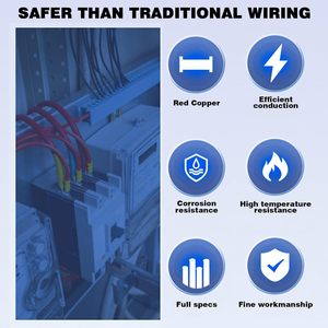 Kit de Conectores para Tubos de Cobre de Ingeniería Química, 200 Piezas, Diseño de Barrera, Instalación de Cercas - Product Image 3