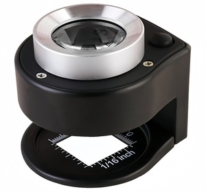 <span class=keywords><strong>Loupe</strong></span> de poche optique pliable en métal 30X pour couture et travaux de précision - Product Image 1