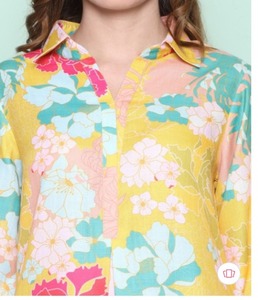 Beau tissu de course en rayonne de viscose de conception florale pour les créations de vêtements de mode et de vêtements sur mesure de boutique d'été pour femmes - Product Image 3