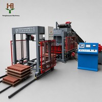 QTJ4-18 Machine à Fabriquer des Briques en Béton, Machine Automatique de Haute Qualité pour Pavés et Briques en Ciment