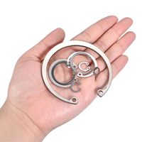 Metric Din471 46mm X 54mm Round Shape Metal External Snap Retaining Ring