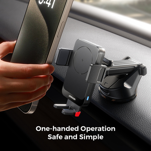 JOYROOM Chargeur sans fil 15W Support pour téléphone de voiture Chargeur sans fil - Product Image 5