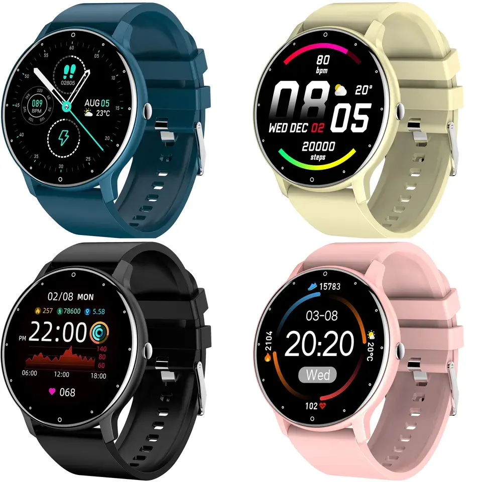 Модные Смарт-часы ZL02C Pro для мужчин и женщин, фитнес-трекер для вызова BT relojes inteligentes de moda