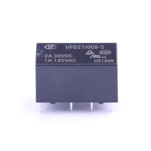 HFD27/009-S 9V 8 พิน 2A 240VAC 120VDC รีเลย์โพลแบบดับเบิ้ลโธรว์ - แบบแปลง - Product Image 1