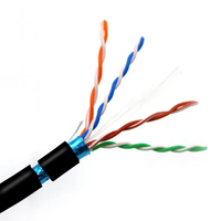 Cable de Red Ethernet CAT6 UTP RJ45 Resistente a la Flexión, Suministro del Fabricante, Personalizado para Comunicaciones de Transporte