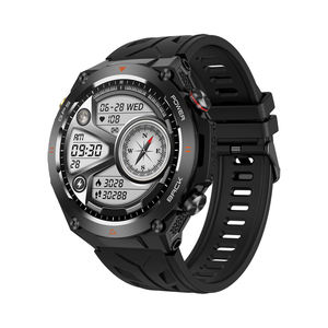 KC82 1.43 pouces GPS <span class=keywords><strong>Smartwatch</strong></span> Hommes Fitness Tracker 650mAh Batterie Altitude Air Pression Boussole montre intelligente 2024 - Product Image 4