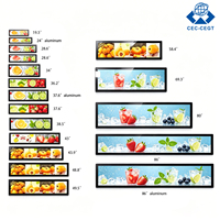 Écran numérique intelligent ZDHQ pour bordure d'étagère, affichage LED, Android Cloud CMS, étiquette de prix électronique pour magasin de détail