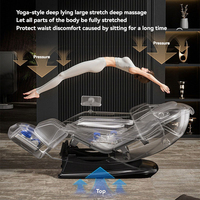 Fauteuil de massage Zhipin 4D AI à balayage corporel, zéro gravité, avec airbags intégraux, étirement thaïlandais, rouleaux de massage des pieds, inclinable pour la maison et le bureau
