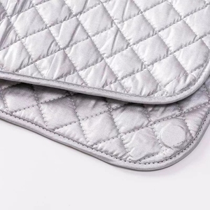 Tapis de repassage portable en coton magnétique plaqué argent, résistant à la chaleur, pour la couture, le matelassage et le repassage - Product Image 3