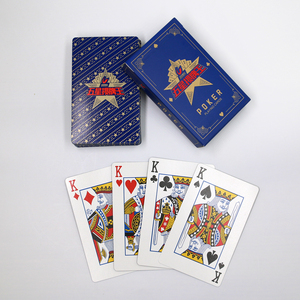 Custom Design Logo Playing Cards Waterproof Plastic PVC & Paper <b>Poker</b> Deck With Packing Box Wholesale - Product Image 6