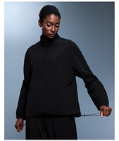 SHINBENE hiver grande taille imperméable réversible écologique Nylon quart Zip femmes pull en plein air léger randonnée