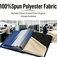 Tissu en polyester et viscose tissé, résistant aux déchirures, à maille serrée, extensible, pour uniformes de logistique d'entrepôt