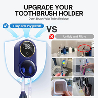 Brosse à dents électrique rechargeable intelligente pour la maison, nettoyeur de brosses à dents UV, stérilisateurs de brosses à dents pour la salle de bain