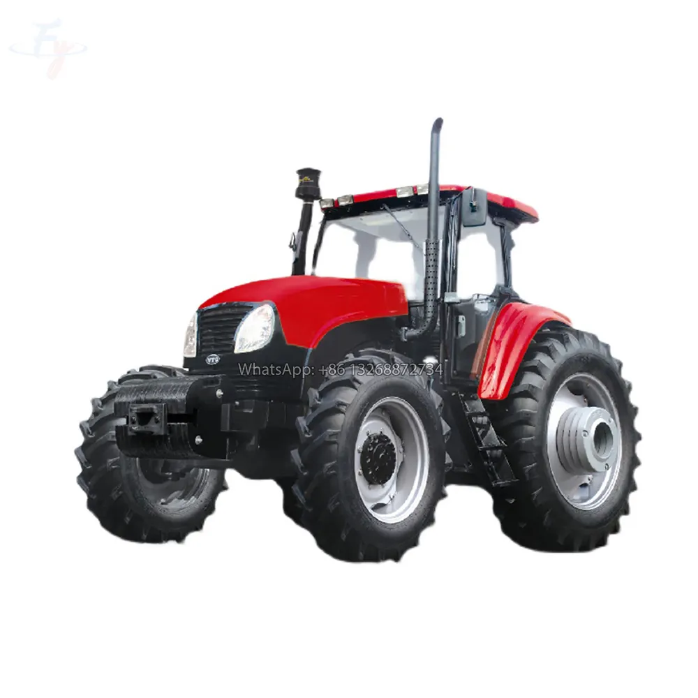 Tractores Pertanian Mikro Tiongkok FY 25hp 30hp 35hp 40hp 50hp 60hp 90hp 100hp 140hp 160hp 200hp 240hp 4wd Traktor Pertanian