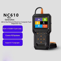 Décodeur multifonction NC610 pour effacement des voyants de panne, outil de diagnostic automobile universel, scanner OBD2