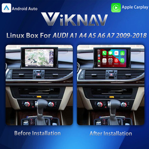 Linux hệ thống giao diện Nâng cấp xe hộp Giải mã phù hợp cho Audi <span class=keywords><strong>A1</strong></span> A4 A5 A6 A7 2009-2018 mmi 3G không dây Apple Carplay Android tự động - Product Image 2