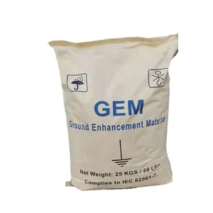 High Effective Rare Ground Enhancement Compound Material For Earthing Bad Soil Bentonite Clay Grounding Resistance