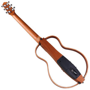 Guitarra popular portátil desmontable <span class=keywords><strong>de</strong></span> 6 cuerdas <span class=keywords><strong>de</strong></span> 39 pulgadas, <span class=keywords><strong>ojo</strong></span> <span class=keywords><strong>de</strong></span> pájaro, <span class=keywords><strong>arce</strong></span> brillante, <span class=keywords><strong>madera</strong></span> maciza, acústica, Color cereza, fabricado en fábrica - Product Image 2